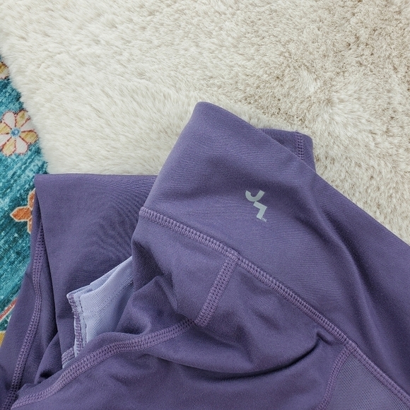 Joy Lab Purple Mesh Ankle Legging Small - Picture 7 of 8
